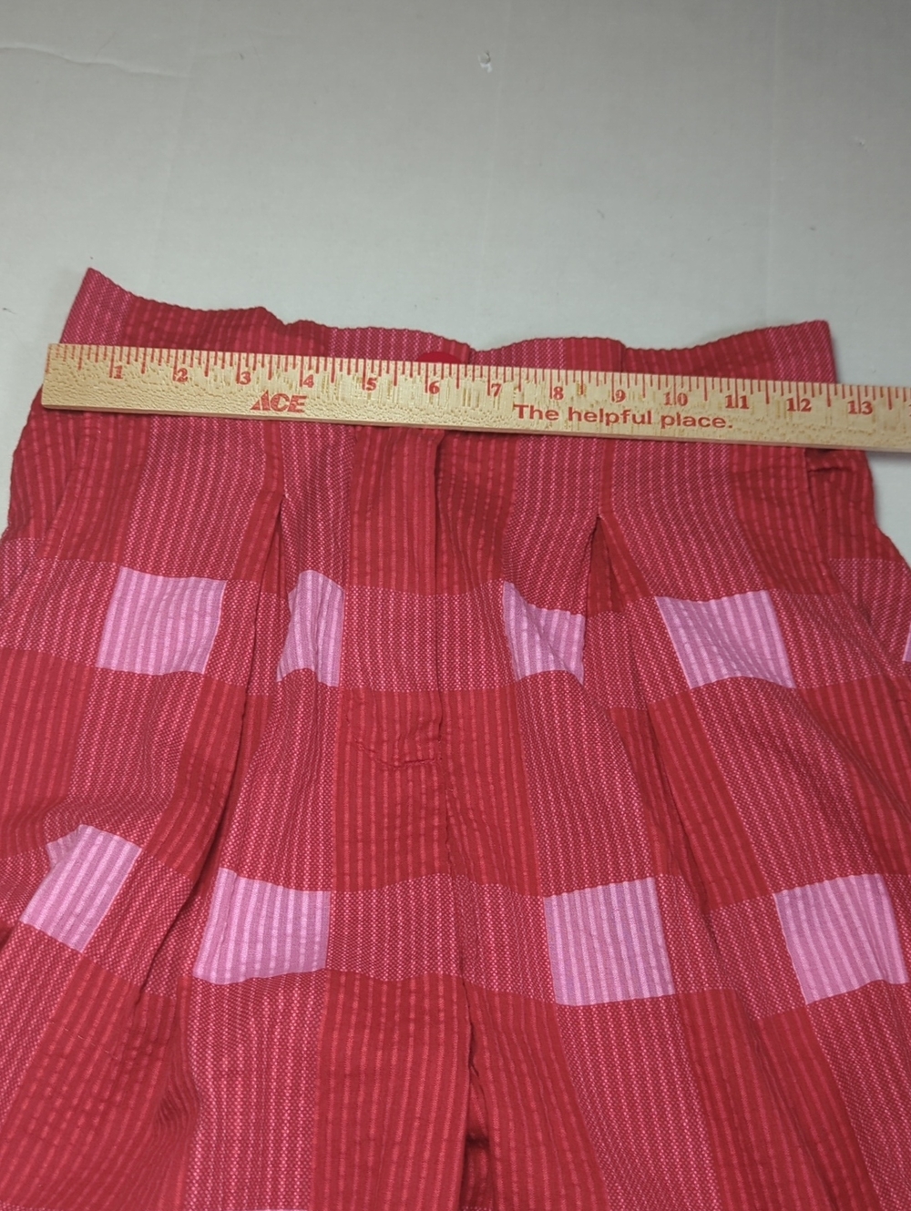Anthropologie Porridge Women's Plaid Preppy Pants - Picture 4 of 5